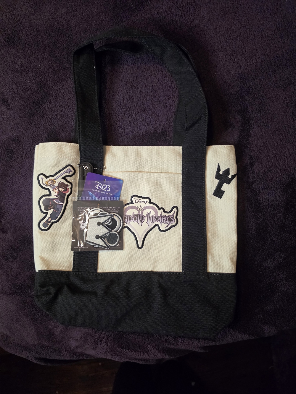 Kingdom Hearts Tote Bag Boxlunch/Her Universe D23 Exclusive